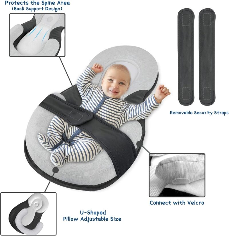 Side Sleep Baby Pillow - Overflow-Proof - Image 5