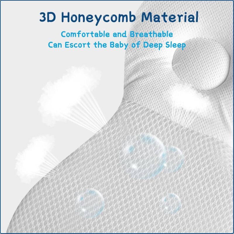 Side Sleep Baby Pillow - Overflow-Proof - Image 2