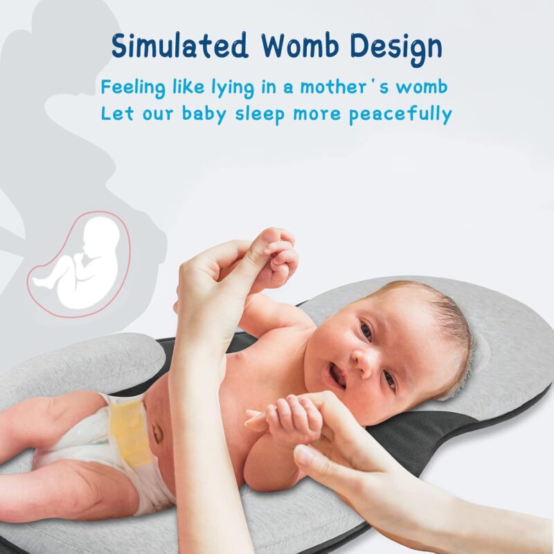 Side Sleep Baby Pillow - Overflow-Proof - Image 4