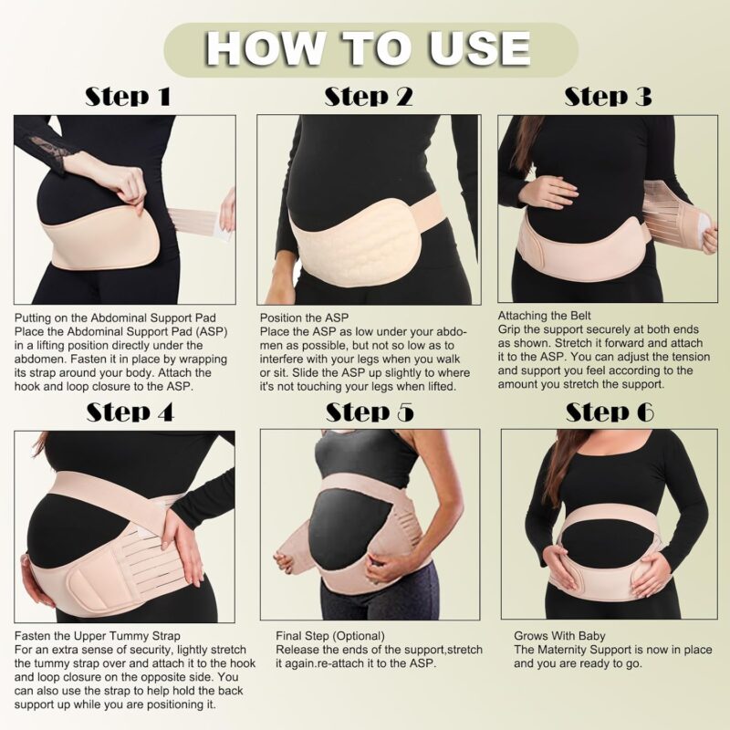 Pregnancy support belt - Image 7