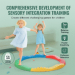 SucceBuy Montessori Toddler Balance Beam & Stepping Stones Set, Wooden Sensory & Motor Skills Toy for Kids 2–6, Non-Slip, Indoor/Outdoor Use - Image 4