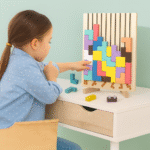 Wooden Stacking Puzzle Game for Kids & Adults – Montessori STEM Educational Toy for Family Fun & Learning - Image 4